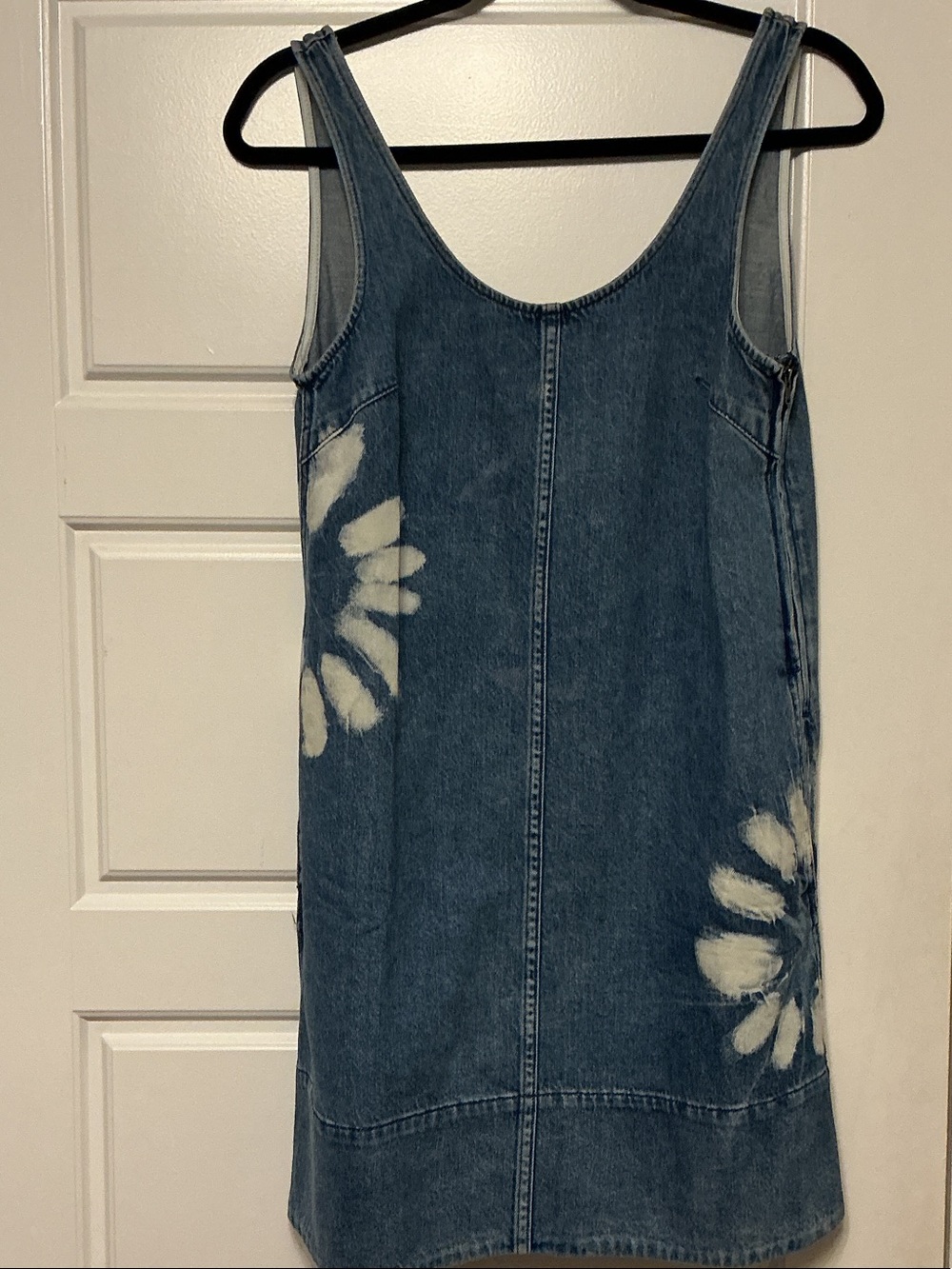 Madewell Denim  Scoopneck Mini Dress - Blue